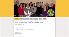 Desktop Screenshot of lions-hockenheim.de
